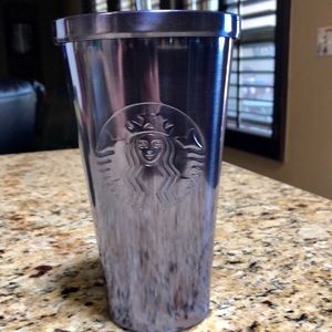Starbucks Aluminum tumbler.